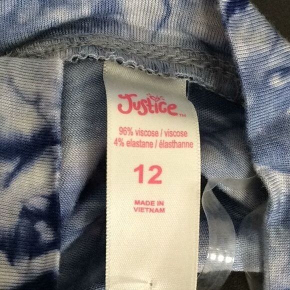 Justice blue tie-dye dress size 12 - Picture 5 of 6